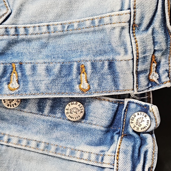 U.S.POLO JEANS ' JEAN JACKET UNISEX  SIZE 3/4 KIDS - Picture 7 of 8